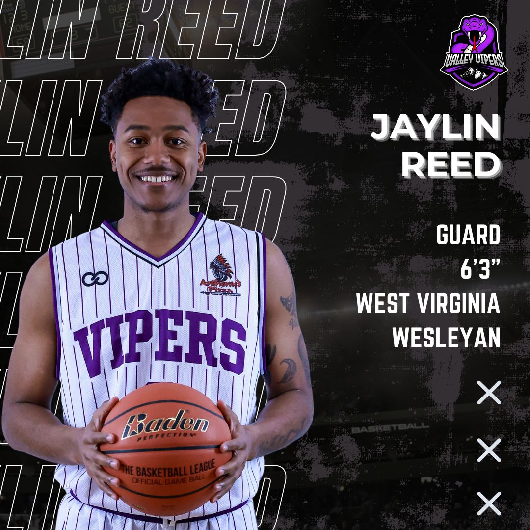 Photo of Jaylin Reed, a Vipers player.