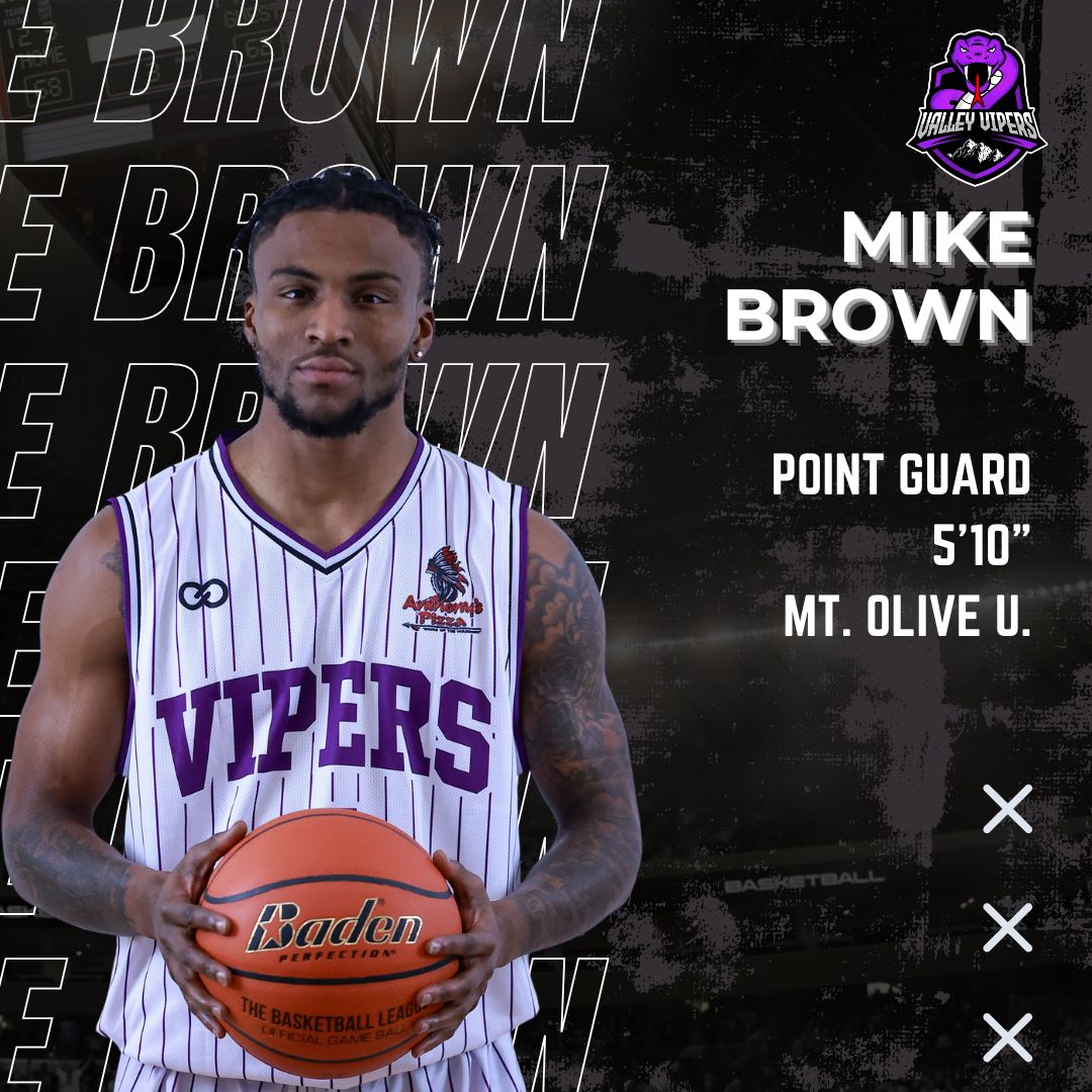 Photo of Mike Brown, a Vipers player.